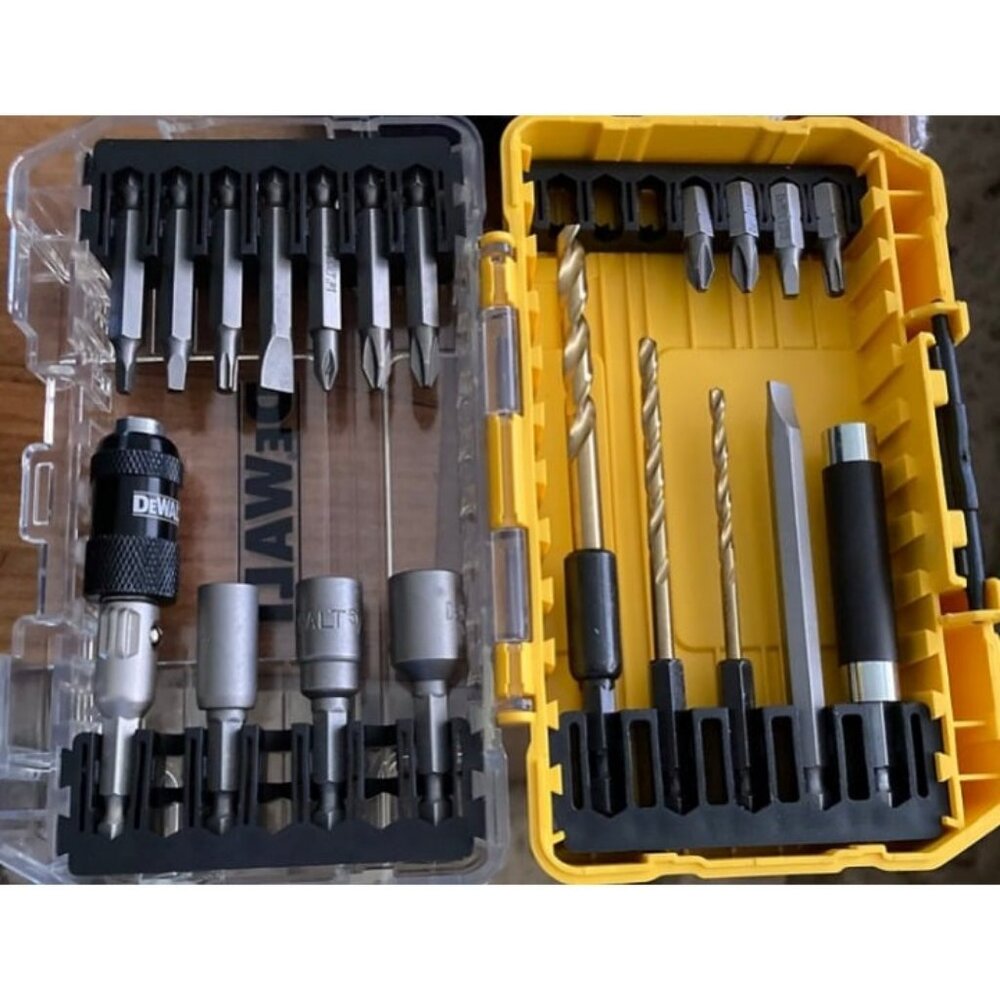 Screwdriver Bit Set, Rapid Load, Tin, 20-Piece